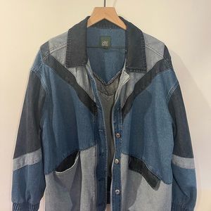 Patchwork Wild Fable Jean Jacket